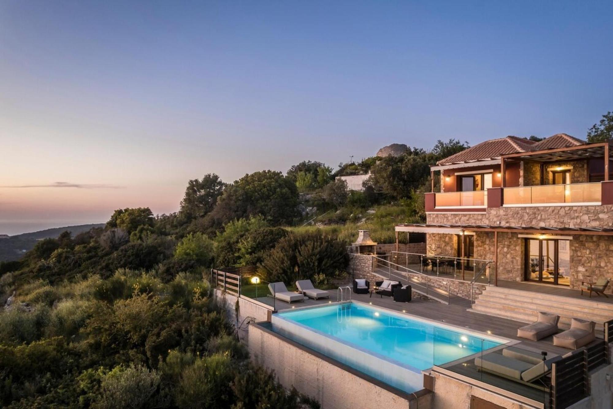 Entheos Private Villa Fiskardo Kefalonia Greece Dış mekan fotoğraf
