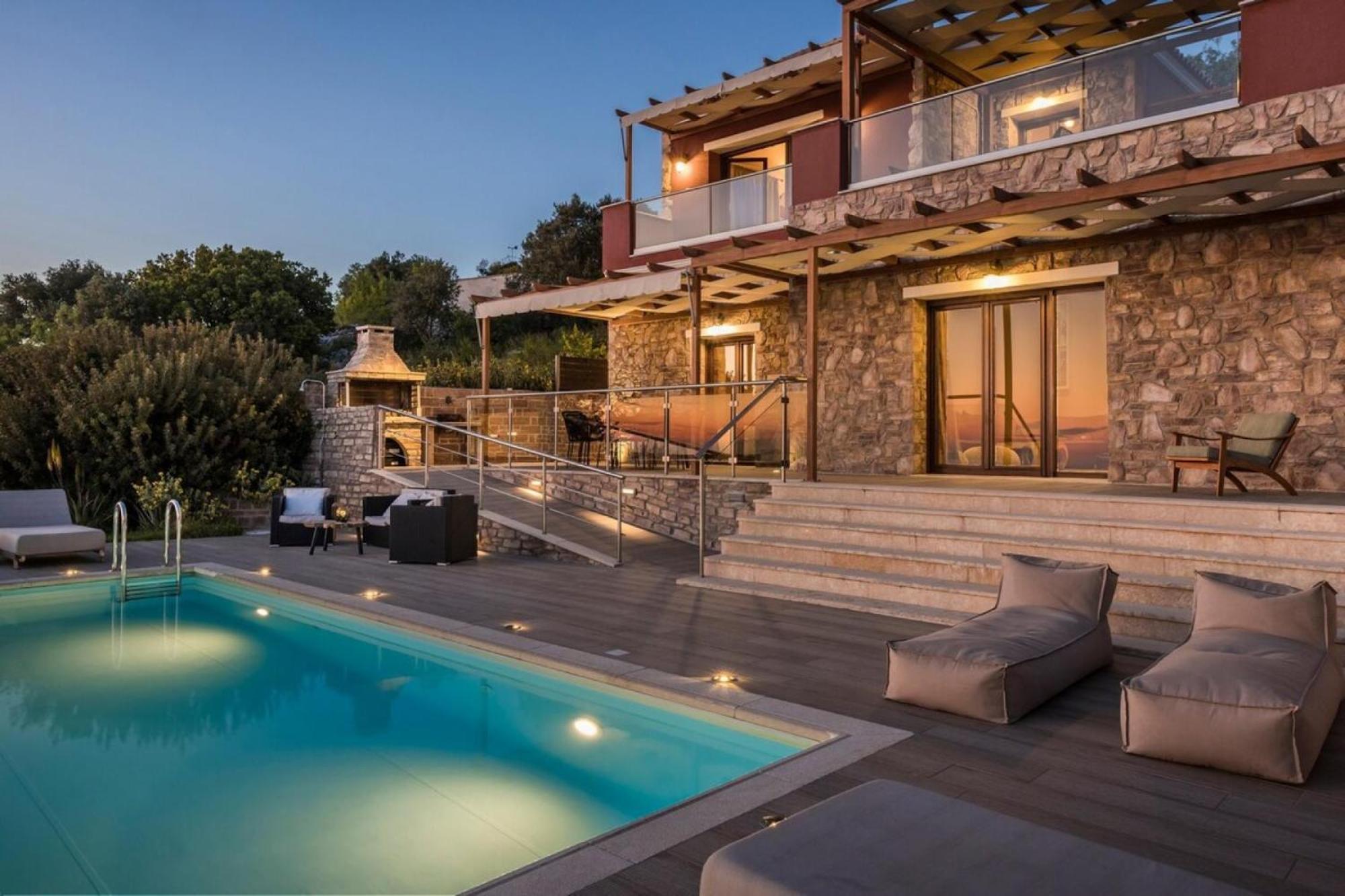 Entheos Private Villa Fiskardo Kefalonia Greece Dış mekan fotoğraf